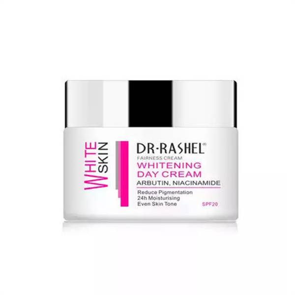 DR. RASHEL White Skin Fairness Day Cream Reduce Pigmentation, 24h Moisturising, Even Skin Tone SPF20